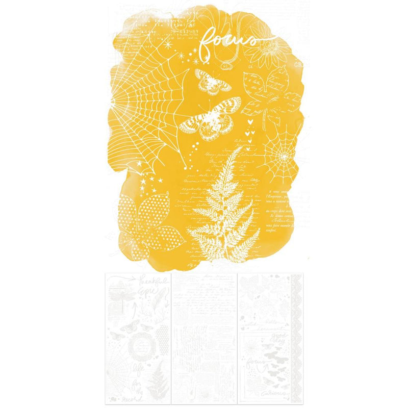 ***Pre-Order*** 49 And Market - Vicki Boutin - Rub-On Transfer Set - Irresistible Focus By Vicki Boutin