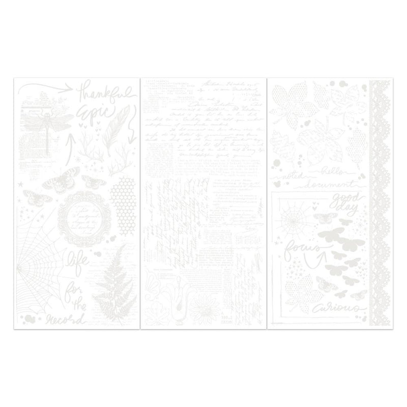 ***Pre-Order*** 49 And Market - Vicki Boutin - Rub-On Transfer Set - Irresistible Focus By Vicki Boutin