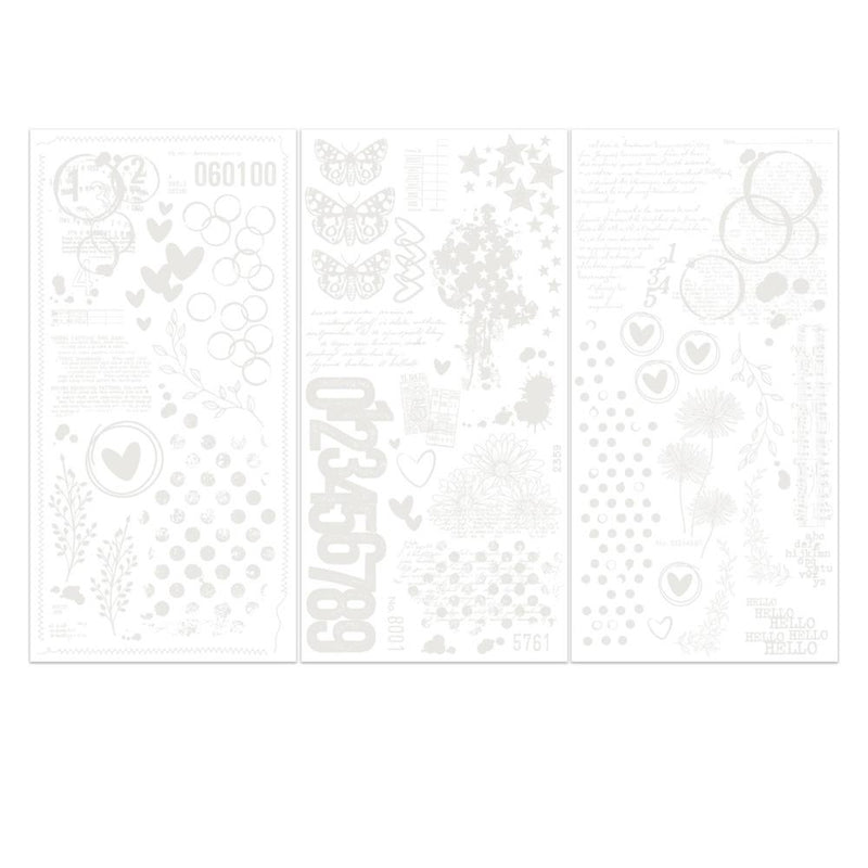 ***Pre-Order*** 49 And Market - Vicki Boutin - Rub-On Transfer Set - Irresistible Curiosities By Vicki Boutin