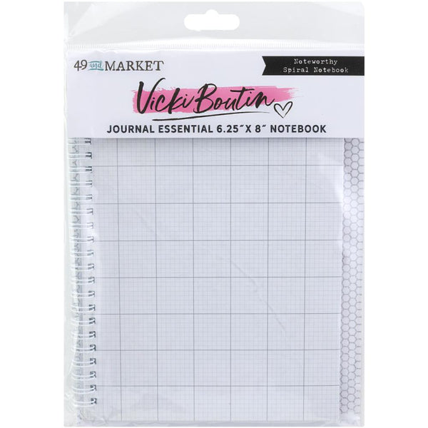 ***Pre-Order*** 49 And Market - Vicki Boutin - Notebook 6"X8" - Noteworthy Journal Essentials
