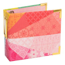 Paige Evans - Wrapped D-Ring Album 4"X4" - Color Wheel