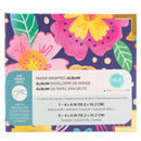 Paige Evans - Wrapped D-Ring Album 4"X4" - Floral