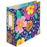 Paige Evans - Wrapped D-Ring Album 4"X4" - Floral
