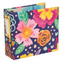 Paige Evans - Wrapped D-Ring Album 4"X4" - Floral