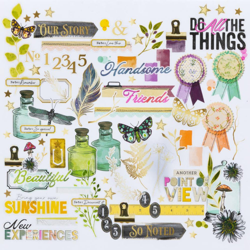 ***Pre-Order*** 49 And Market - Vicki Boutin - Curiosities In Willow Grove - Die-Cuts - Assorted