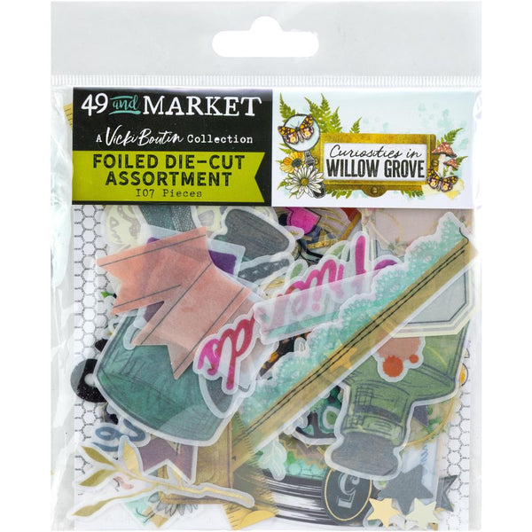 ***Pre-Order*** 49 And Market - Vicki Boutin - Curiosities In Willow Grove - Die-Cuts - Assorted