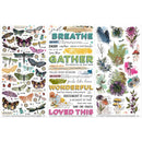 49 And Market - Vicki Boutin - Curiosities In Willow Grove - Rub-On Transfer Set - Essential