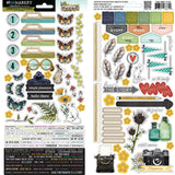 49 And Market - Vicki Boutin - Curiosities In Willow Grove - Cardstock Stickers