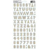 49 And Market - Vicki Boutin - Cardstock Stickers - Paper Trail Alphabet