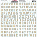 49 And Market - Vicki Boutin - Cardstock Stickers - Paper Trail Alphabet
