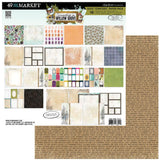 49 And Market - Vicki Boutin - Curiosities In Willow Grove - Starters Collection Pack 12"X12"