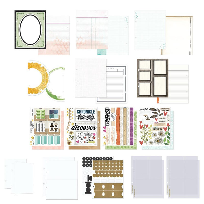 ***Pre-Order*** 49 And Market - Vicki Boutin - Curiosities In Willow Grove - Binder Album Kit