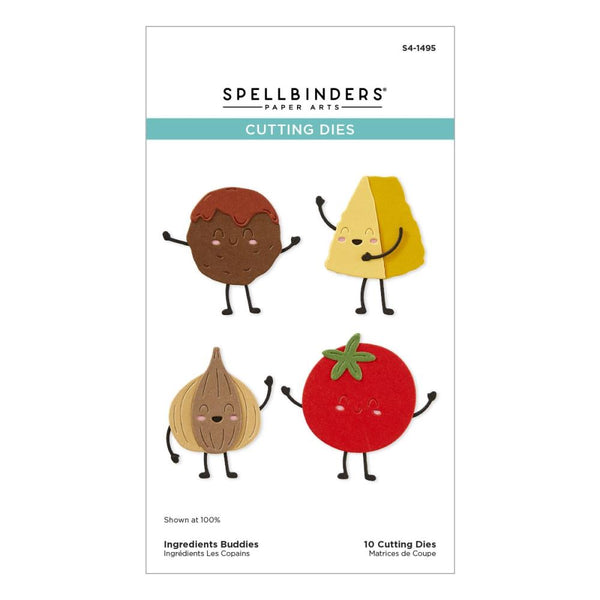 ***Pre-Order*** Spellbinders - Etched Dies - Buon Appetito - Ingredients Buddies