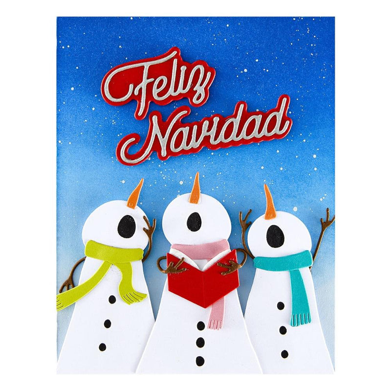 ***Pre-Order*** Spellbinders - Etched Dies - International Holiday Sentiments - Spanish