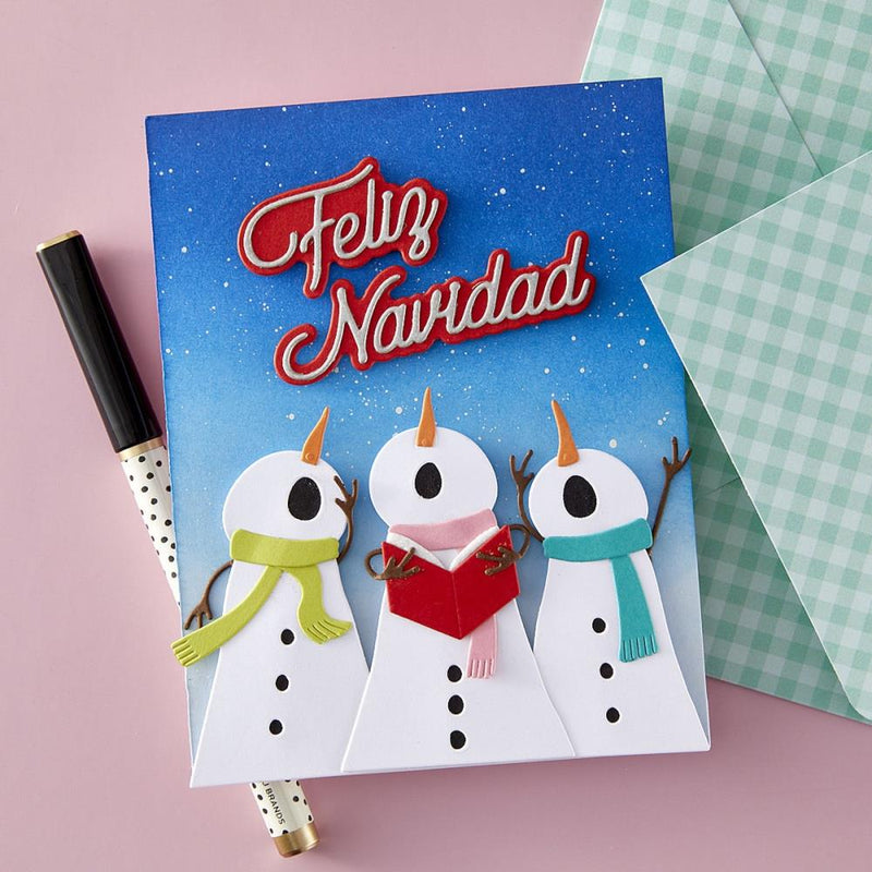 ***Pre-Order*** Spellbinders - Etched Dies - International Holiday Sentiments - Spanish