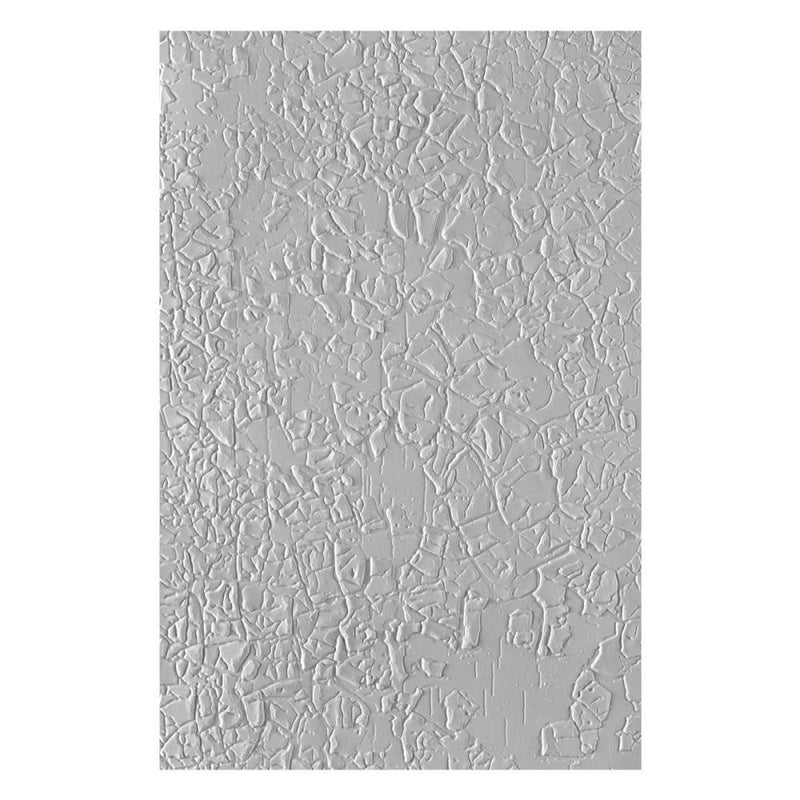 ***Pre-Order*** Spellbinders - 3D Embossing Folder - Beautifully Imperfect - Crackle Paint