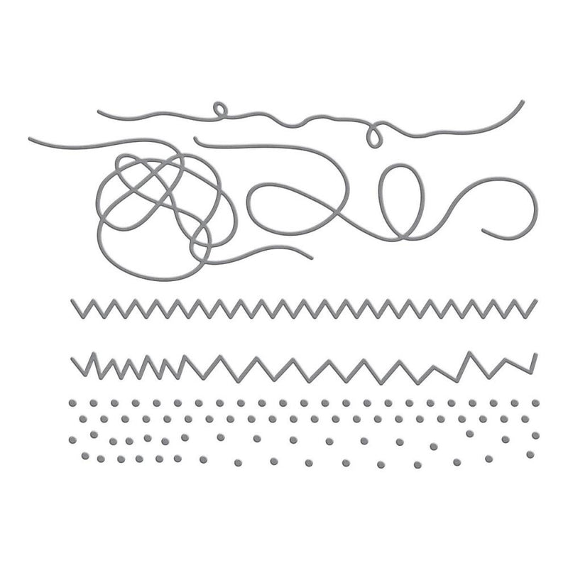 ***Pre-Order*** Spellbinders - Etched Dies - Beautifully Imperfect - Tangled Threads