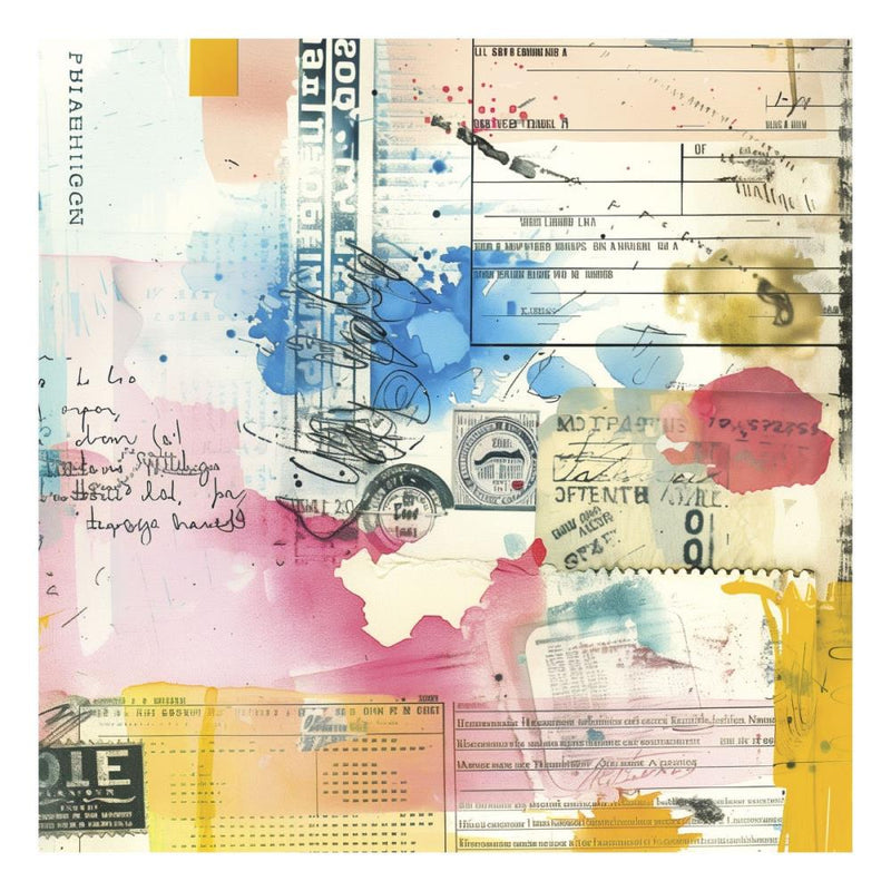 ***Pre-Order*** Spellbinders - Beautifully Imperfect - 6X6" Printed Paper