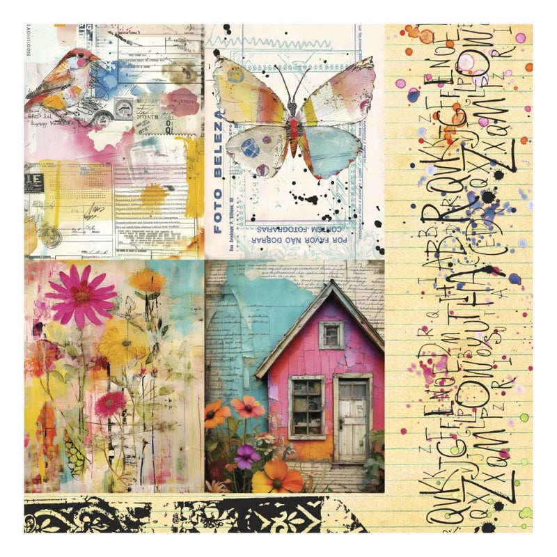 ***Pre-Order*** Spellbinders - Beautifully Imperfect - 6X6" Printed Paper
