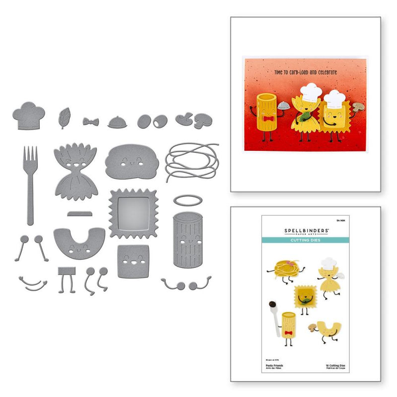 ***Pre-Order*** Spellbinders - Etched Dies - Buon Appetito - Pasta Friend
