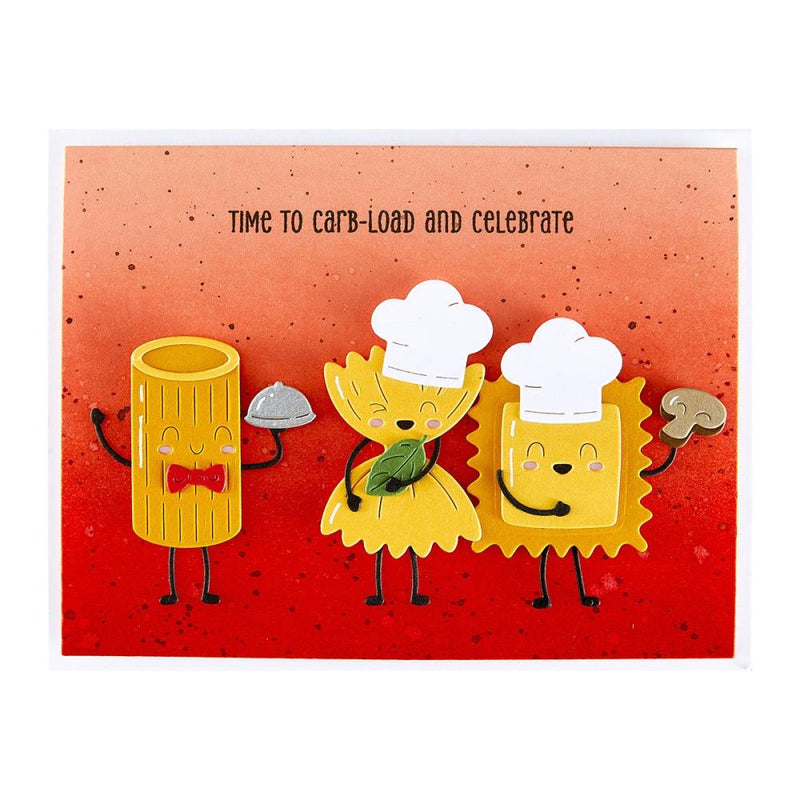 ***Pre-Order*** Spellbinders - Etched Dies - Buon Appetito - Pasta Friend