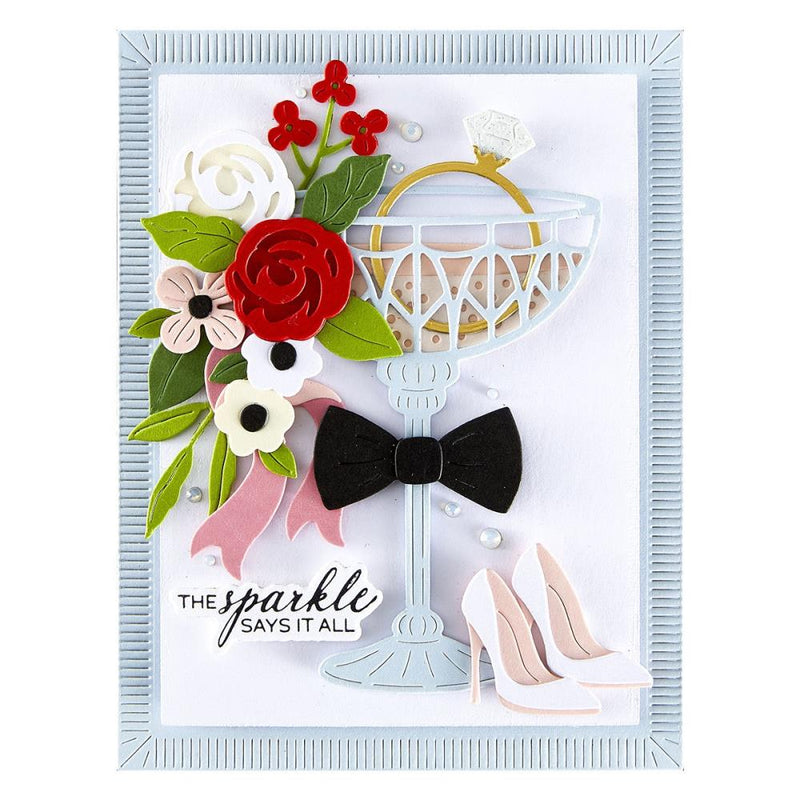 ***Pre-Order*** Spellbinders - Etched Dies - Happier Hour - A Special Toast