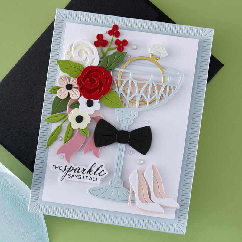 ***Pre-Order*** Spellbinders - Etched Dies - Happier Hour - A Special Toast