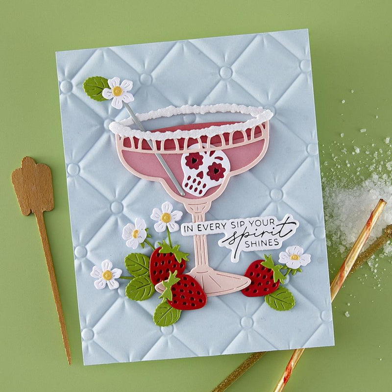 ***Pre-Order*** Spellbinders - Etched Dies - Happier Hour - Sip Sip Ole'