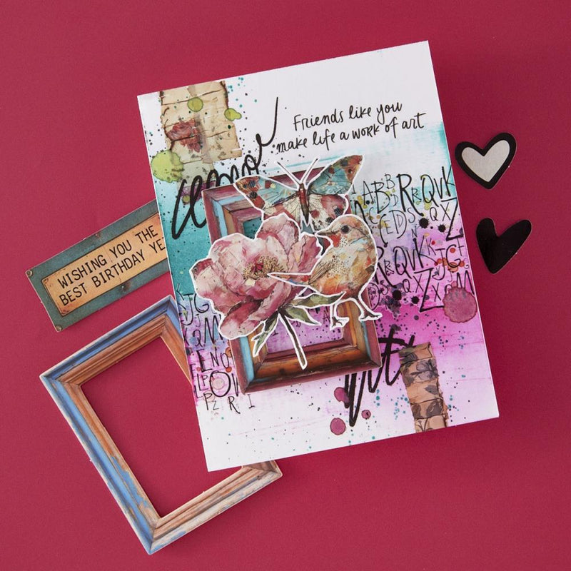 ***Pre-Order*** Spellbinders - Beautifully Imperfect - Rub-On Sheets