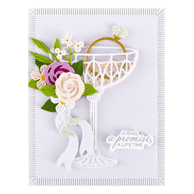 ***Pre-Order*** Spellbinders - Linear Touch Rectangles and Tag Etched Dies - Happier Hour