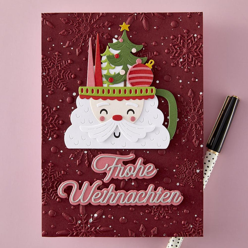 ***Pre-Order*** Spellbinders - Etched Dies - International Holiday Sentiments - German