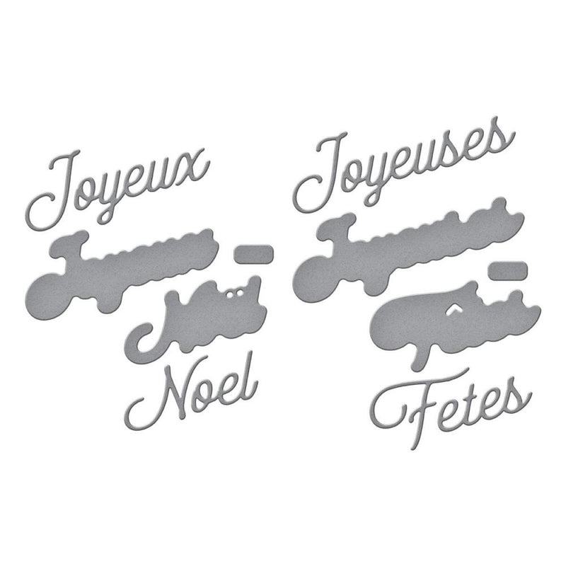***Pre-Order*** Spellbinders - Etched Dies - International Holiday Sentiments - French