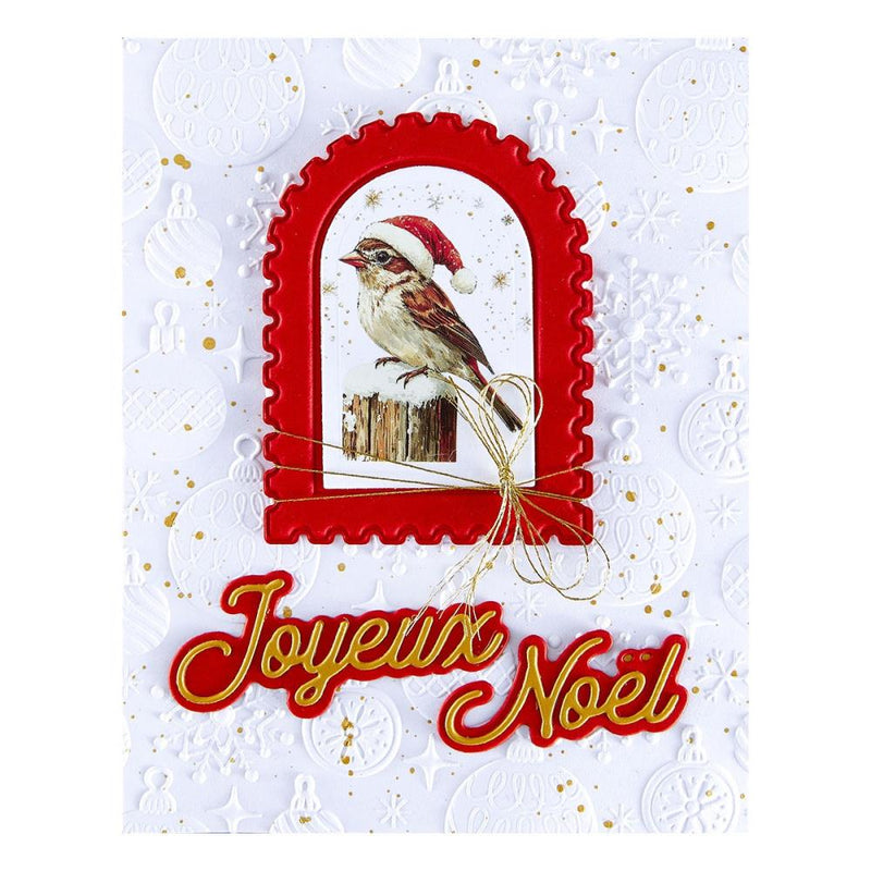 ***Pre-Order*** Spellbinders - Etched Dies - International Holiday Sentiments - French