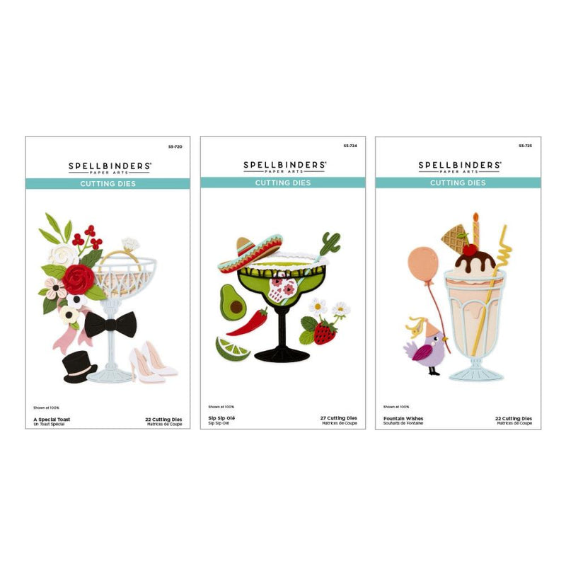 ***Pre-Order*** Spellbinders - Die Bundle - Happier Hour