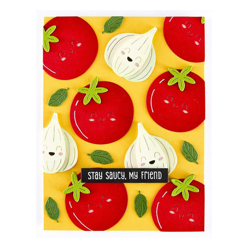 ***Pre-Order*** Spellbinders - Stamp Set - Buon Appetito - Stay Saucy
