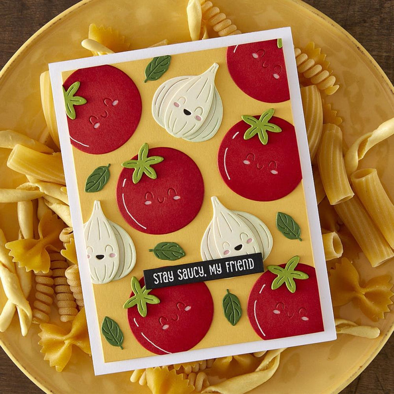 ***Pre-Order*** Spellbinders - Stamp Set - Buon Appetito - Stay Saucy
