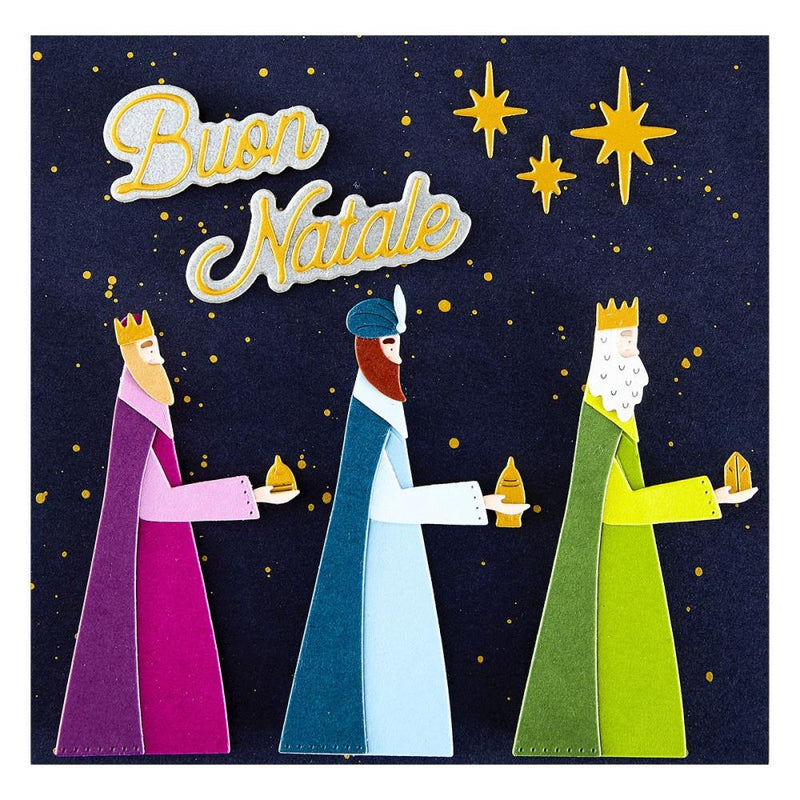***Pre-Order*** Spellbinders - Etched Dies - International Holiday Sentiments - Italy