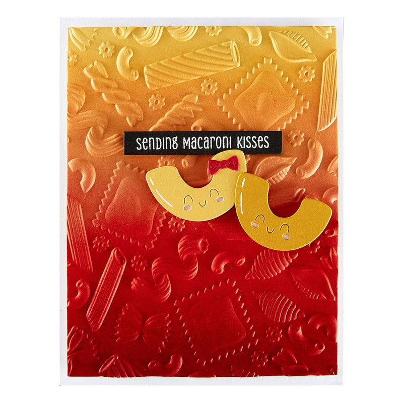 ***Pre-Order*** Spellbinders - 3D Embossing Folder - Buon Appetito - Al Dente