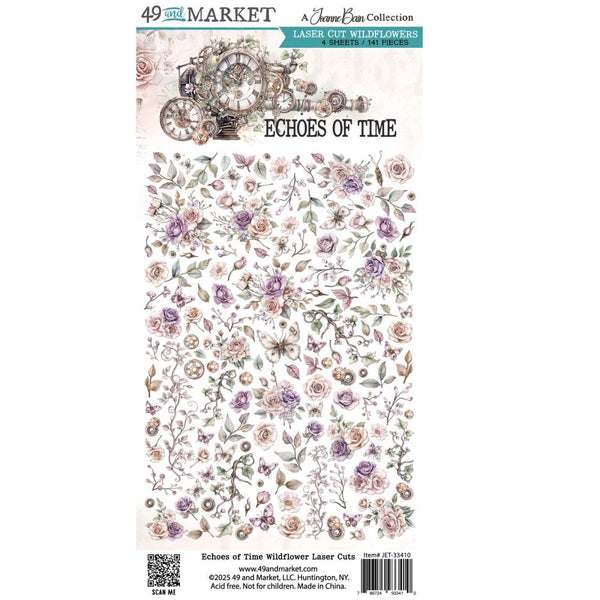 ***Pre-Order*** 49 And Market - Echoes Of Time - Laser Cut Outs - Wildflowers