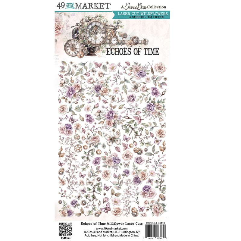 ***Pre-Order*** 49 And Market - Echoes Of Time - Laser Cut Outs - Wildflowers