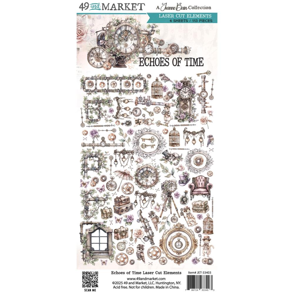 49 And Market - Echoes Of Time - Laser Cut Outs - Elements