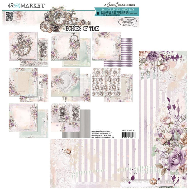 ***Pre-Order*** 49 And Market - Echoes Of Time - Collection Pack 12"X12"