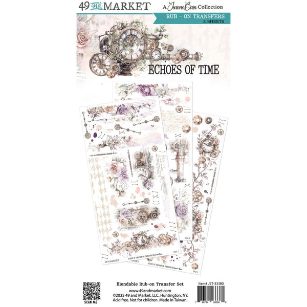 ***Pre-Order*** 49 And Market - Echoes Of Time - Rub-On Transfer Set