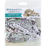 49 And Market - Echoes Of Time - Chipboard Set - Bit