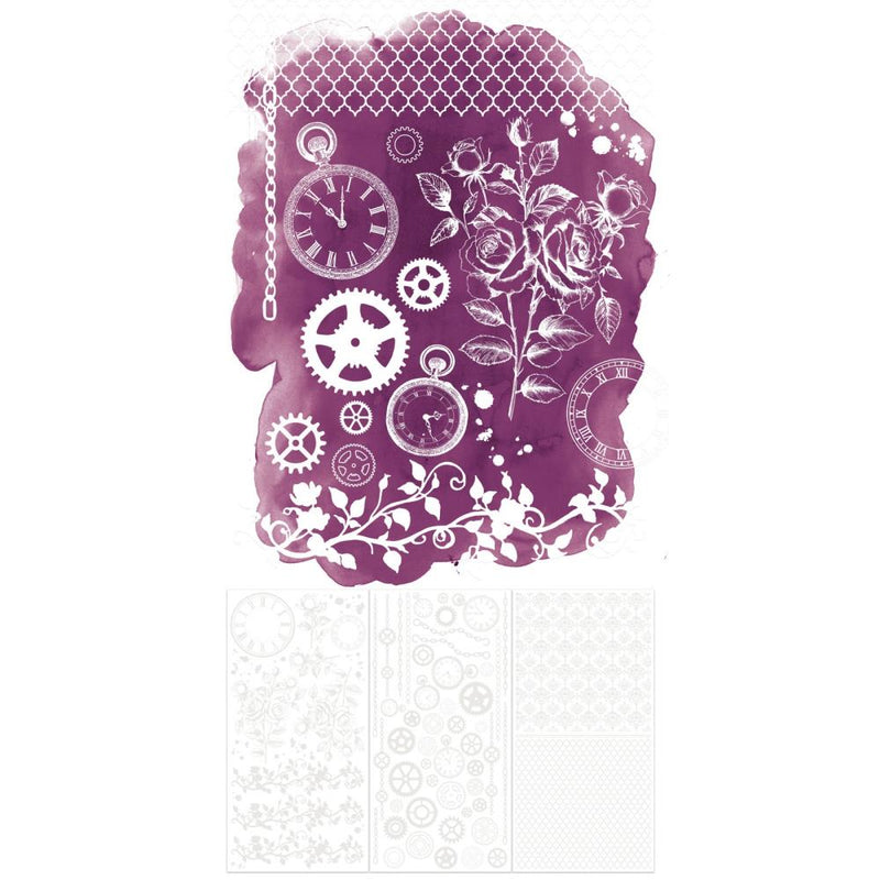 ***Pre-Order*** 49 And Market - Echoes Of Time - Rub-On Transfer Set - Irresistible Times