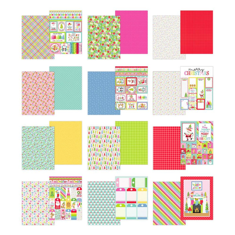 ***Pre-Order*** Doodlebug - Oh What Fun - Double-Sided Paper Pad 6"X8"