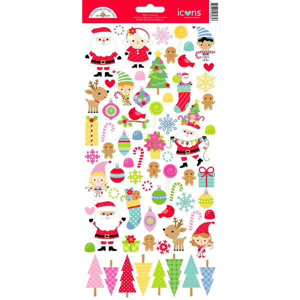 ***Pre-Order*** Doodlebug - Oh What Fun - Cardstock Stickers - Icon