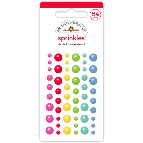 ***Pre-Order*** Doodlebug - Oh What Fun - Sprinkles - Enamel Dots - Oh What Fun