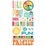 Simple Stories - Game Night - Foam Stickers