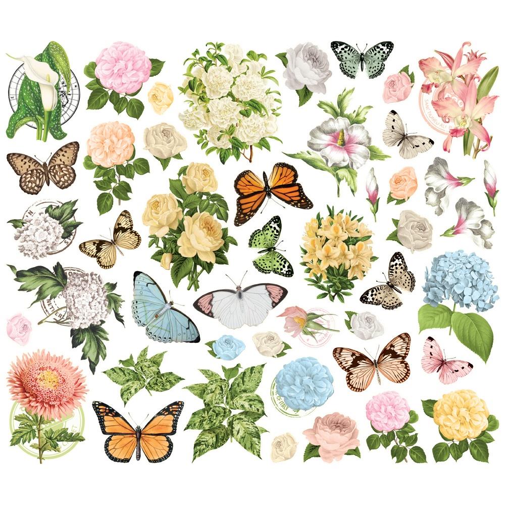 Simple Stories - Simple Vintage Junk Drawer - Floral Bits & Pieces